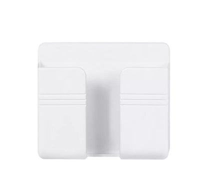 Stick-On Wall Organizer – Phone Charger, Remote Control &amp; Accessory Holder