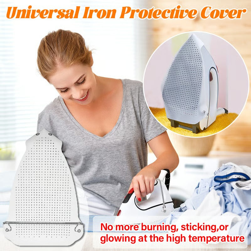 Non-Stick Iron Soleplate Cover – Heat-Resistant Iron Shoe for Steam Irons | Fabric &amp; Garment Protector